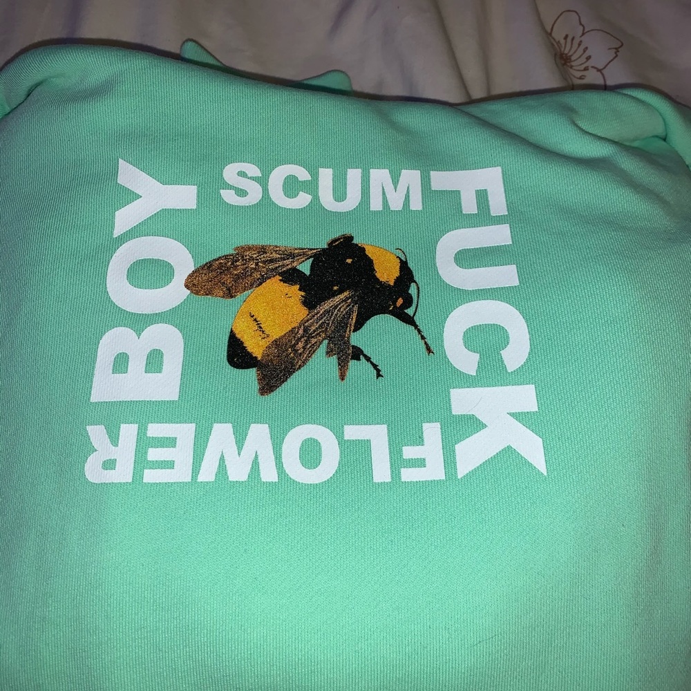 Brand new Golf Wang teal hoodie